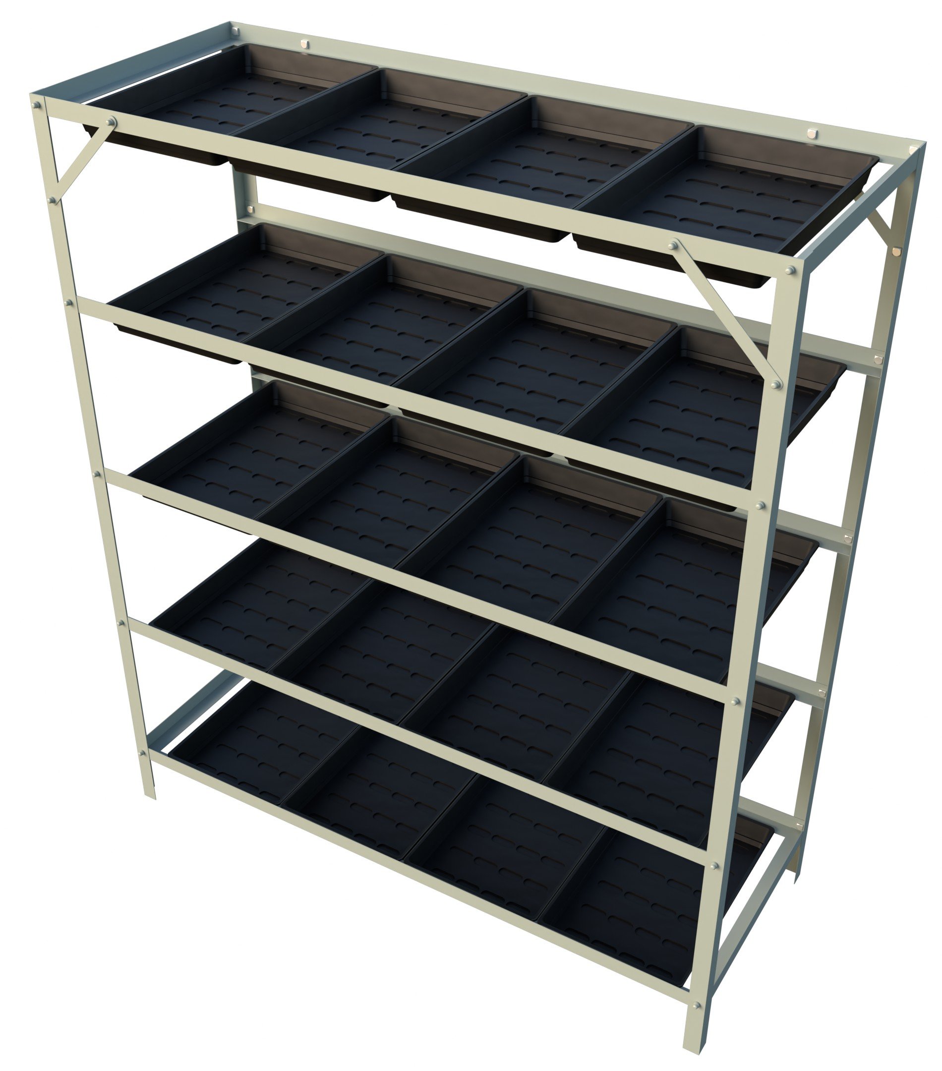 20 Tray Seed Rack Pastel Sage